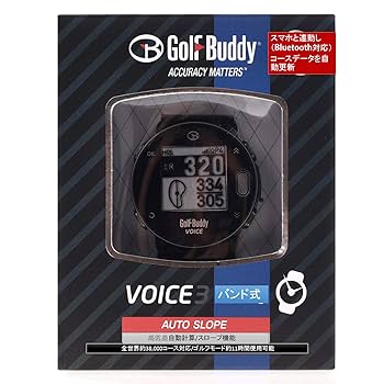 Amazon.co.jp: GolfBuddy ゴルフバディー VOICE3 Band タイプ